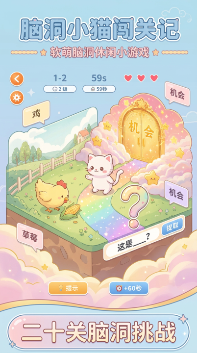 脑洞小猫闯关记下载安装指南：全平台最新获取方式截图