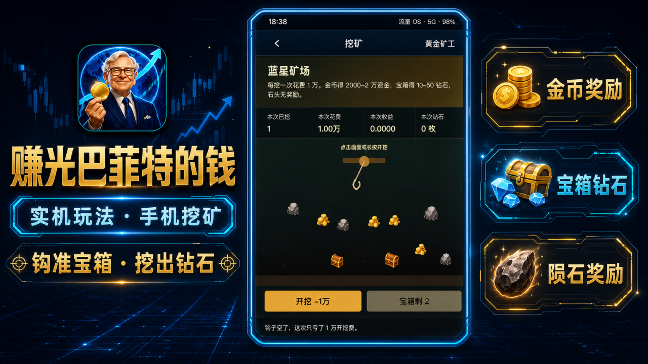 《赚光巴菲特的钱》游戏下载安装链接及入口推荐截图