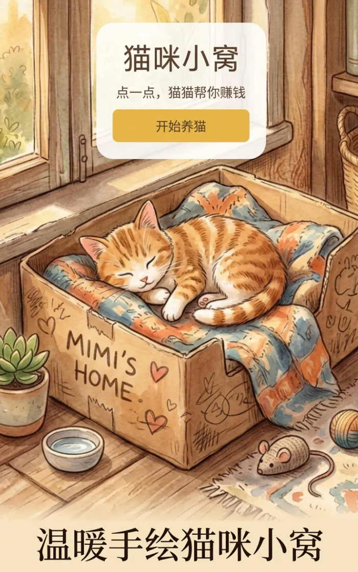 猫咪小窝下载安装包方式