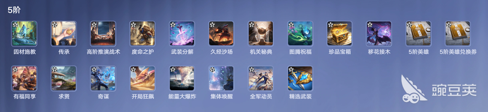 王者万象棋五阶效果牌有哪几款 王者万象棋五阶卡牌效果详解截图