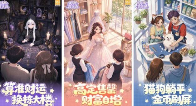 适合女生玩的游戏手机版榜单合集 2026好玩的女生手游安卓下载推荐截图