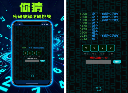 流行的猜数字游戏盘点