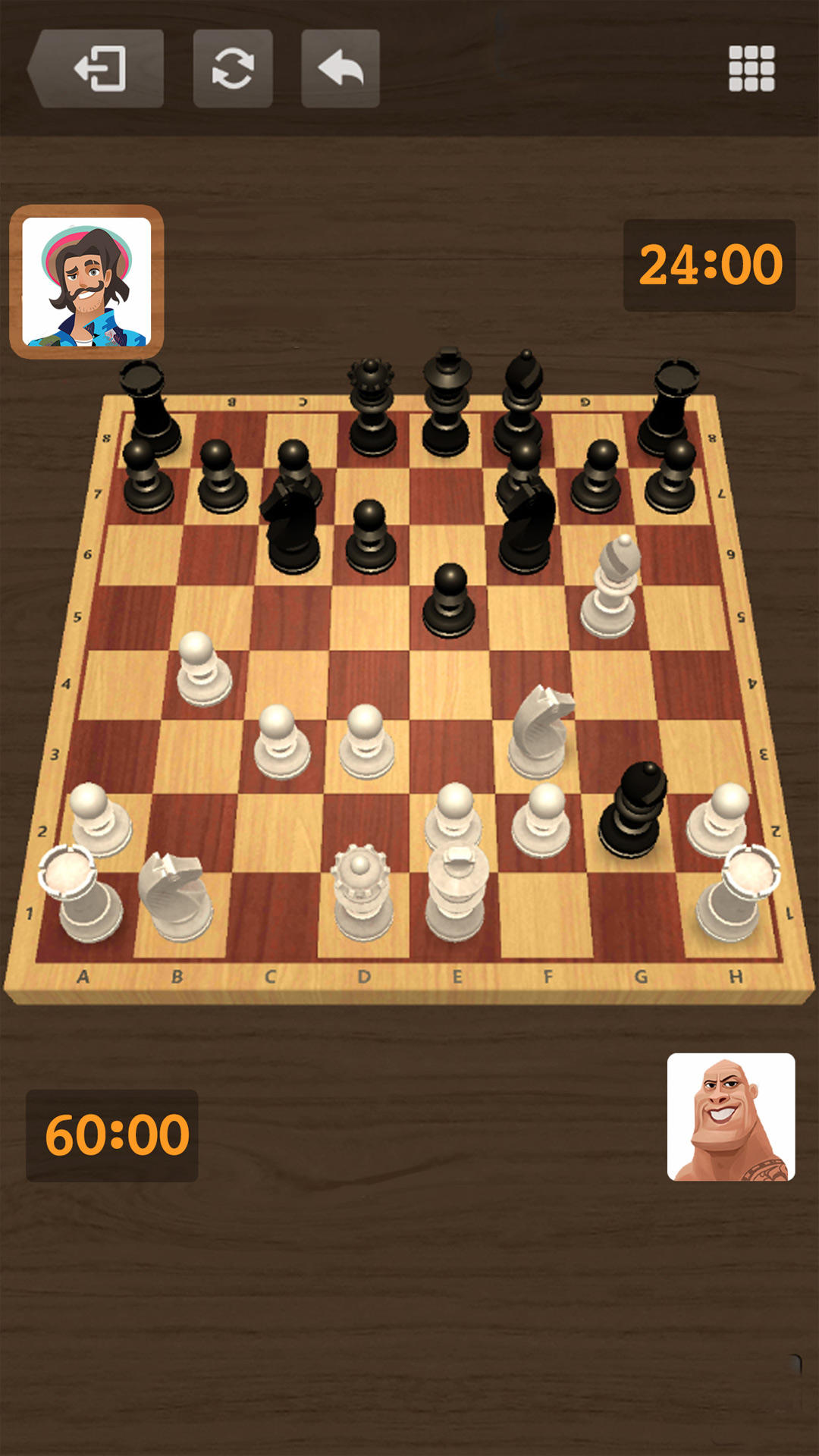 手机端国际象棋游戏盘点