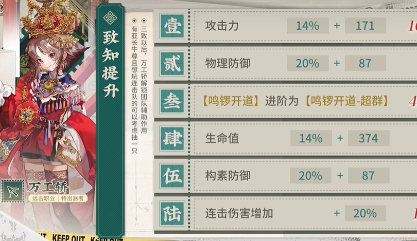 物华弥新万工轿角色玩法介绍 物华弥新万工轿操作技巧