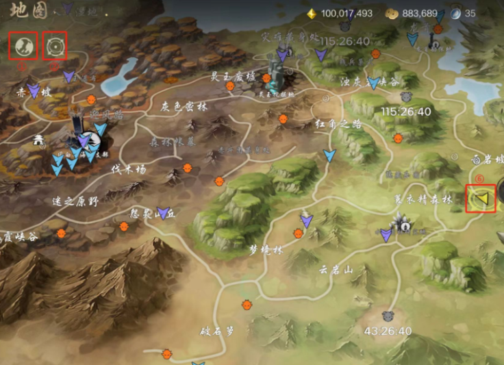 剑灵2地图的功能分享 剑灵2手游地图什么功能