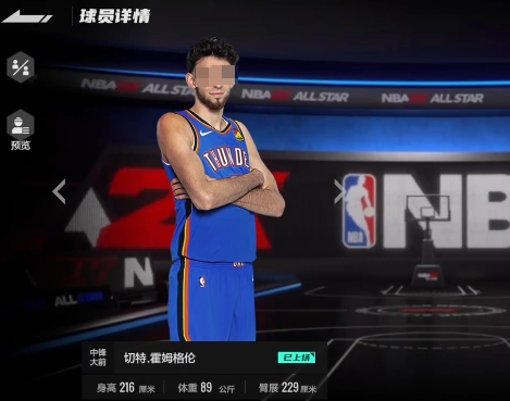 美职篮全明星霍姆格伦怎么样 霍姆格伦球员详情介绍