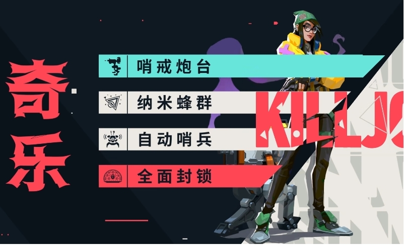 无畏契约源能行动奇乐怎么玩 无畏契约源能行动奇乐技能有哪些