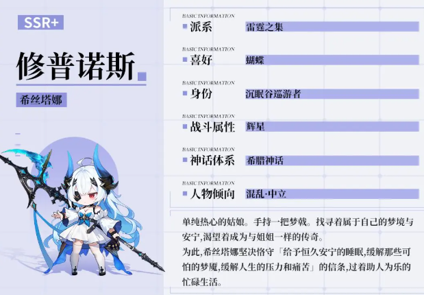 时隙之旅修普诺斯角色解析：技能特点与实战表现全面介绍