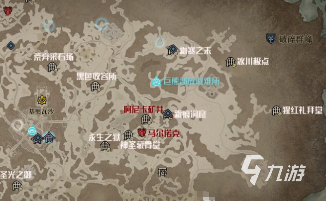 地下城堡4尼克斯位置攻略 详细坐标及获取方法