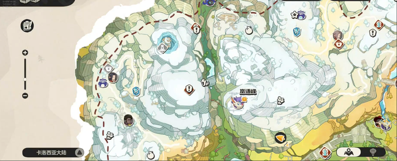 洛克王国世界地图全资源点分布详解