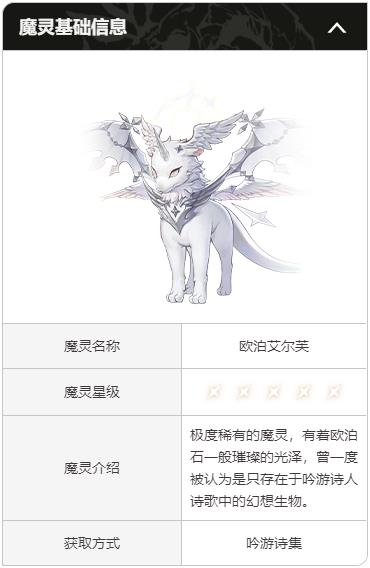 二重螺旋欧泊艾尔芙魔灵技能解析与高效玩法指南