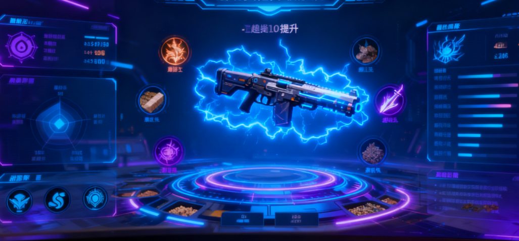 镭明闪击升级系统操作指南及材料获取全攻略