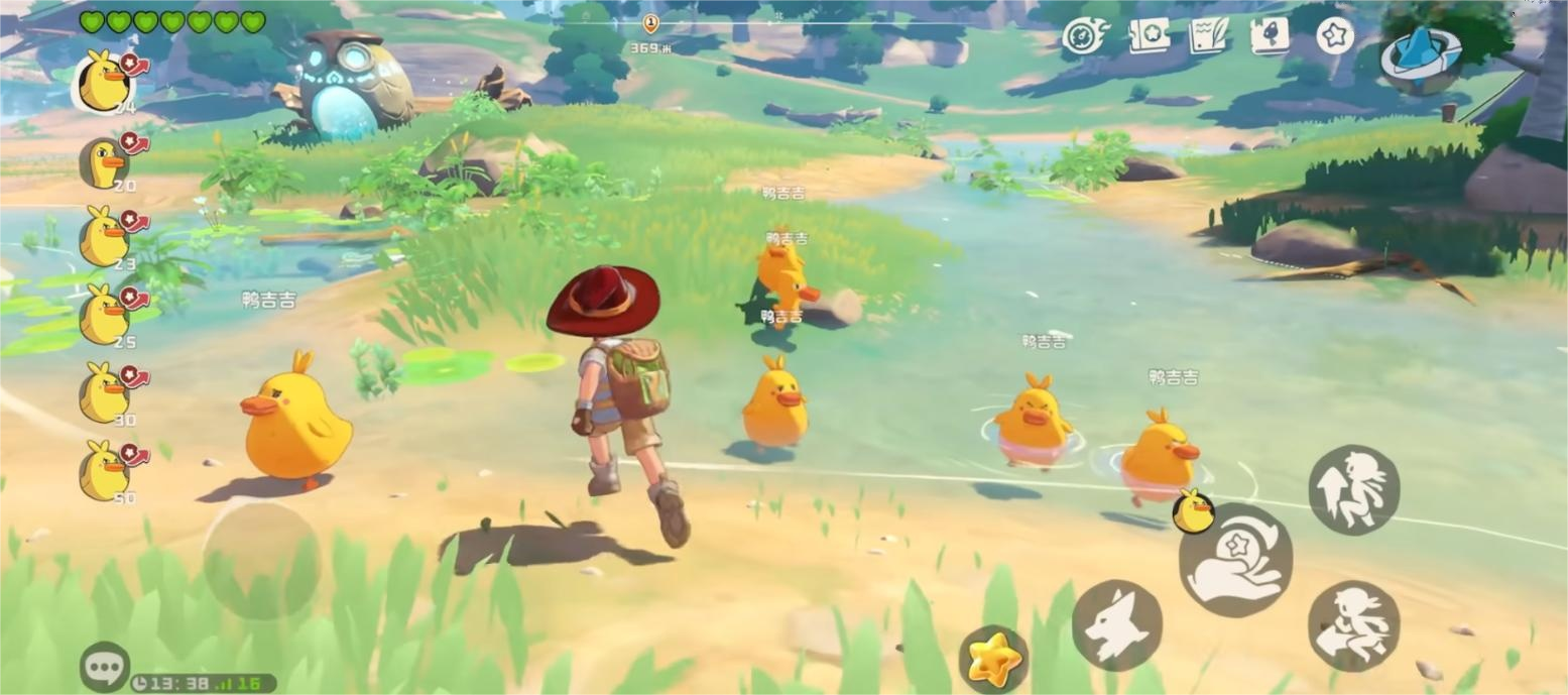 洛克王国世界鸭吉吉全形态图鉴及进化汇总