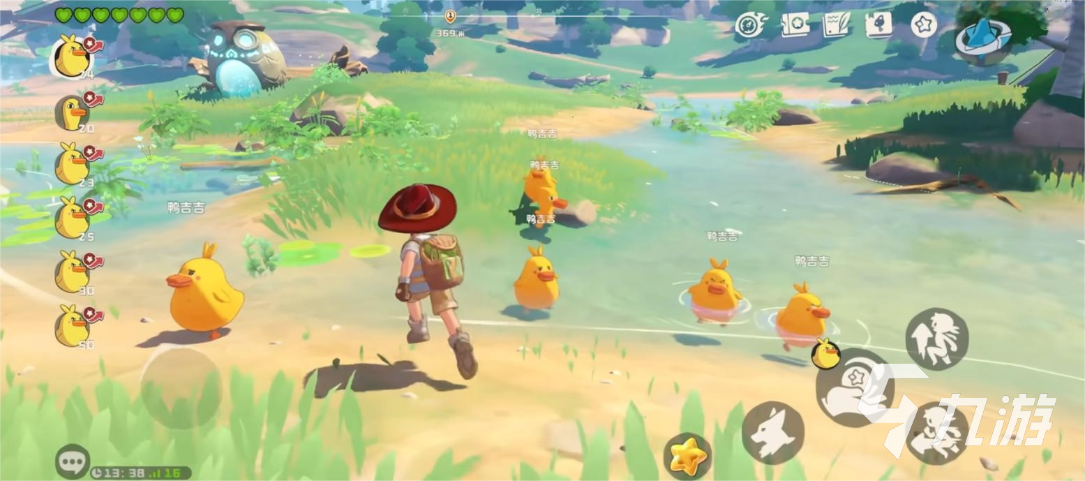 洛克王国世界鸭吉吉全形态图鉴及进化汇总