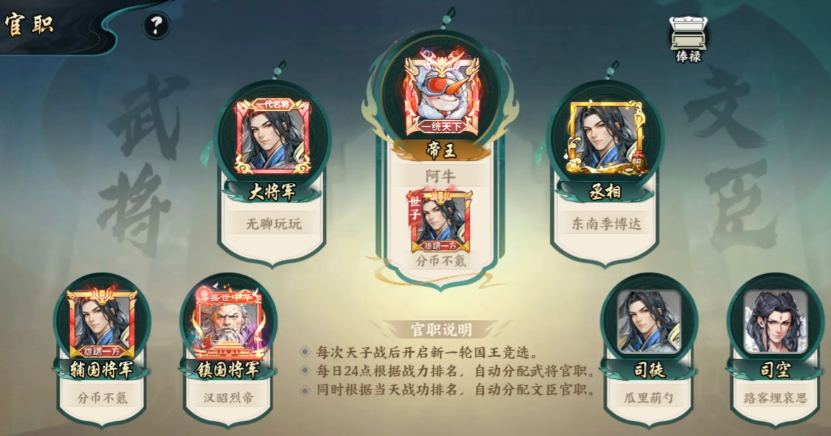 百战群英官职系统玩法详解与进阶攻略