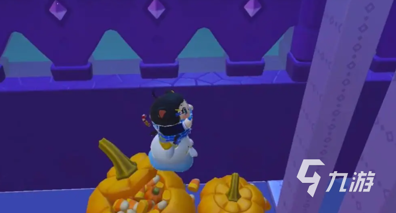 蛋仔派对南瓜入侵飞跃古堡隐藏点位全攻略