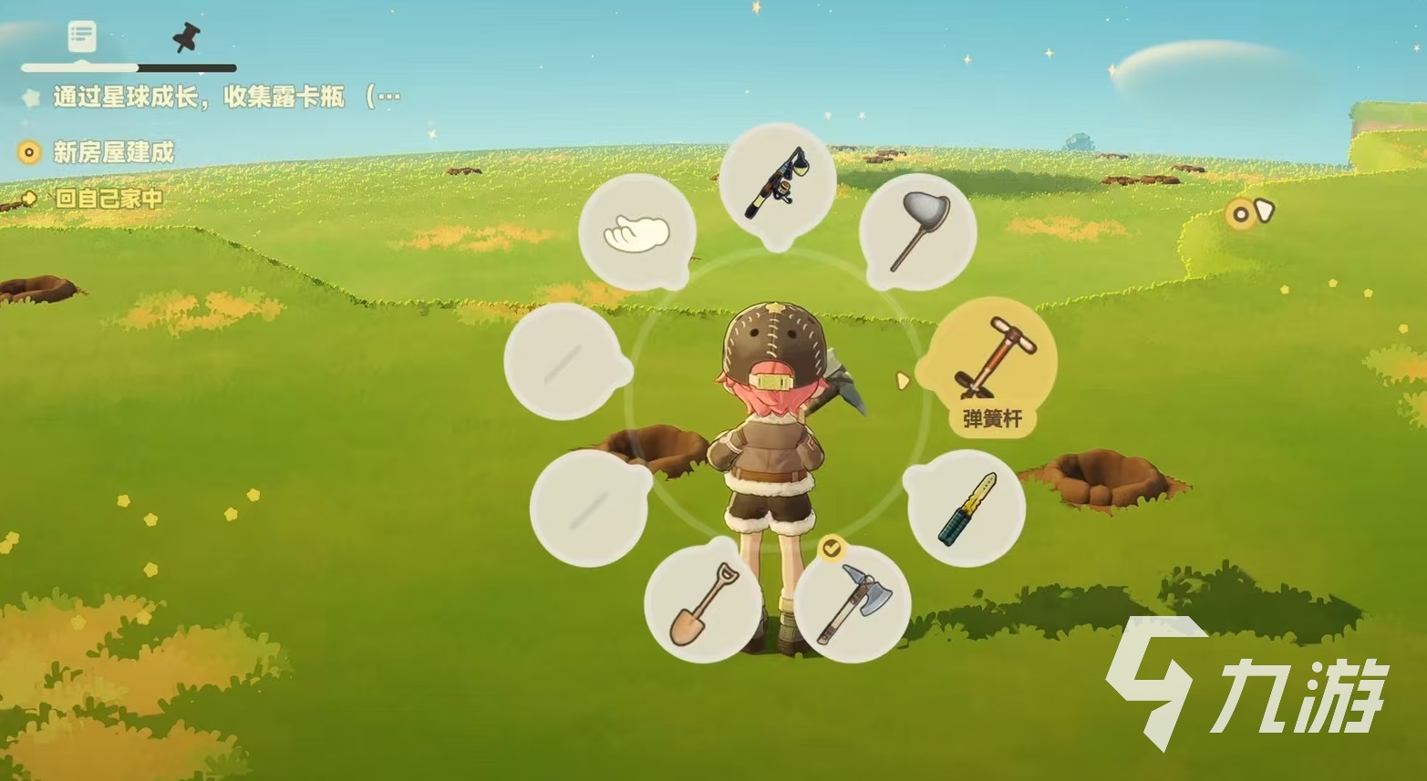 星布谷地弹簧杆使用方法与实用玩法全解析