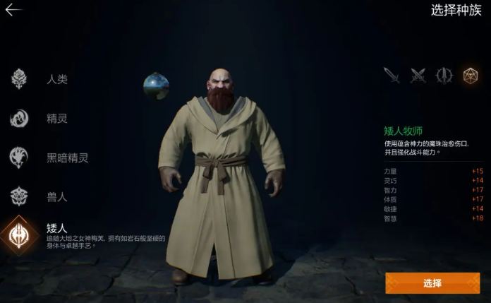 天堂2盟约巫师职业展示图