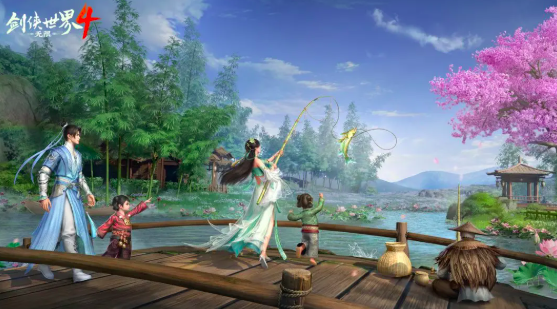 剑侠世界4无限钓鱼玩法全解析 高效垂钓技巧与收益指南