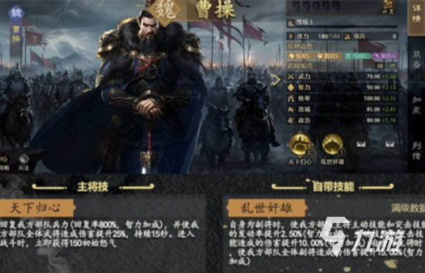 九牧之野曹操最强阵容搭配推荐:高爆发高续航神队组合