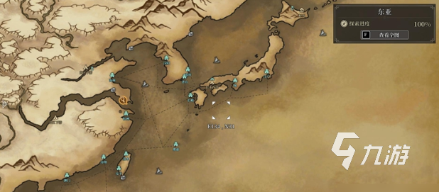 风帆纪元港口地图全解析:分布规律、功能定位与航行策略