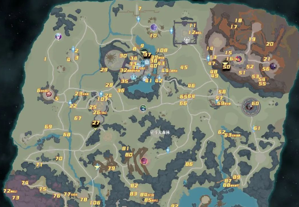 斗罗大陆猎魂世界星斗森林全地图探索指南：路线规划、资源点位与隐藏任务详解