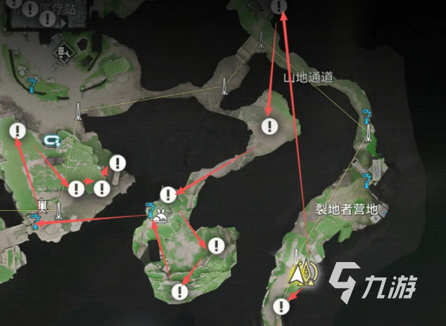 明日方舟终末地矿脉分布全图解:各区域矿脉位置与刷新点汇总