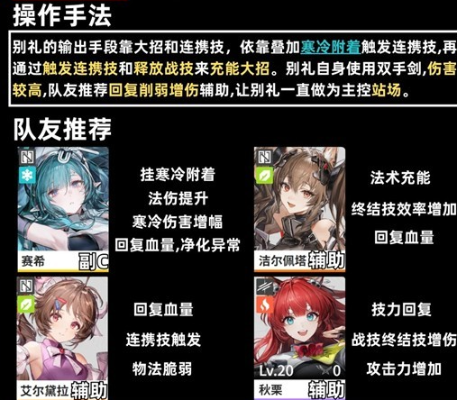 明日方舟终末地冰队最强阵容搭配与实战配队指南