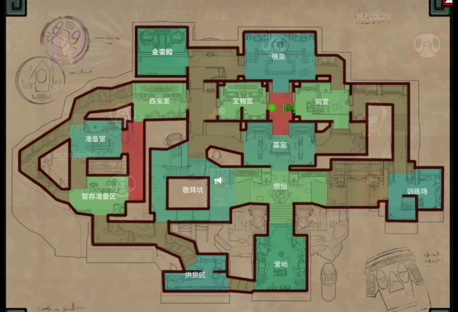 鹅鸭杀丛林神殿地图通道详解与任务完成指南