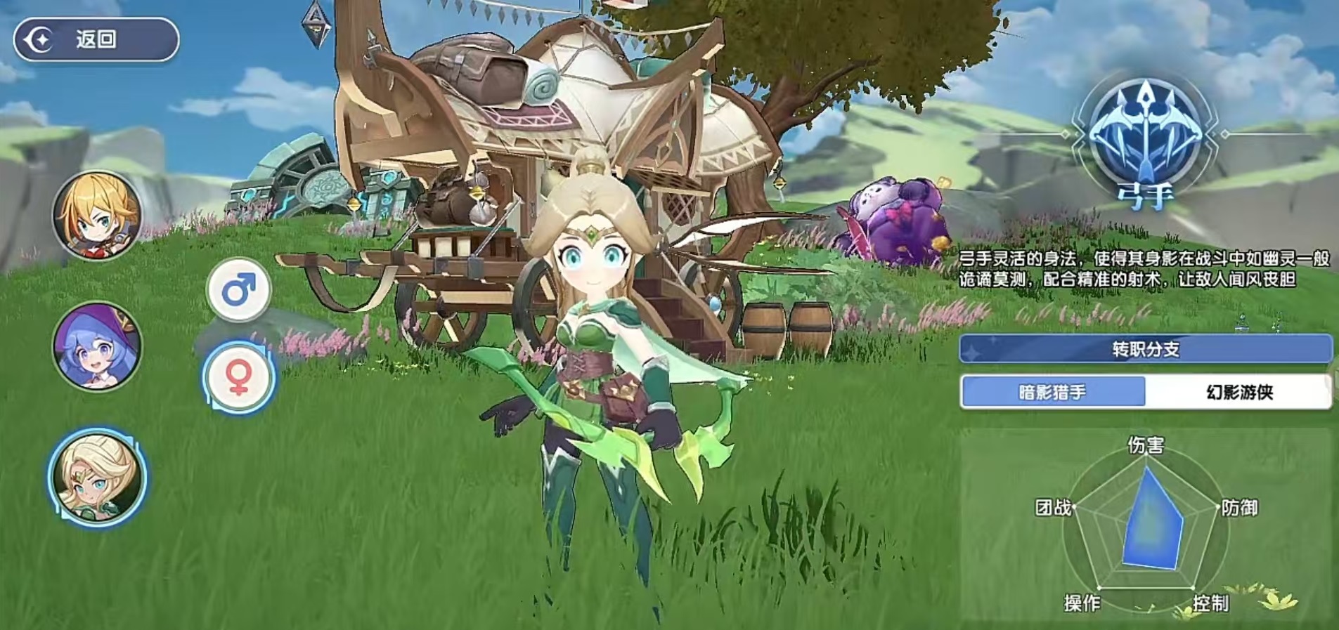 风之国世界弓手职业玩法详解：技能搭配、装备选择与实战技巧