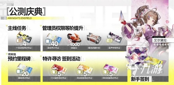 明日方舟终末地七日登录奖励全汇总:开服首周每日领取内容详解