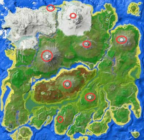 方舟生存进化手游水晶矿点分布地图与高效采集位置指南