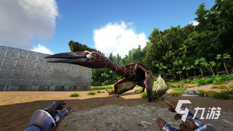 方舟生存进化手游风神翼龙空中捕获方法详解