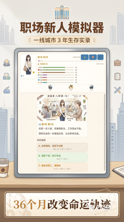 职场新人模拟器好玩吗?真实体验与游戏特色全面解析