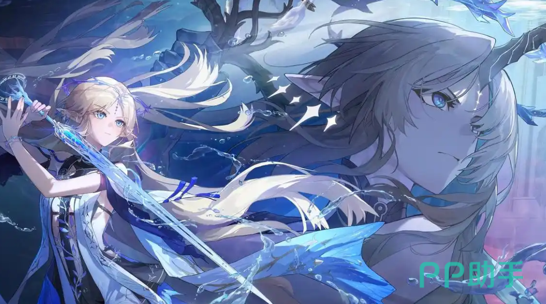 鸣潮游戏界面截图:开放世界场景与角色展示