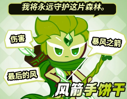 饼干人联盟风箭手饼干角色介绍与强度分析