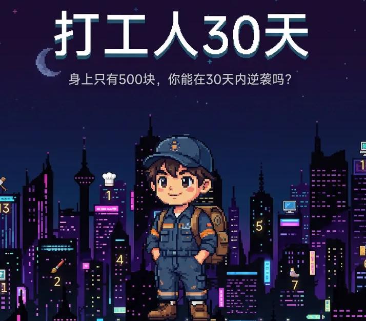 打工人30天手游好玩吗?深度解析核心玩法与特色亮点