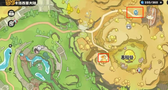 洛克王国世界丰裕谷位置及可遇精灵大全