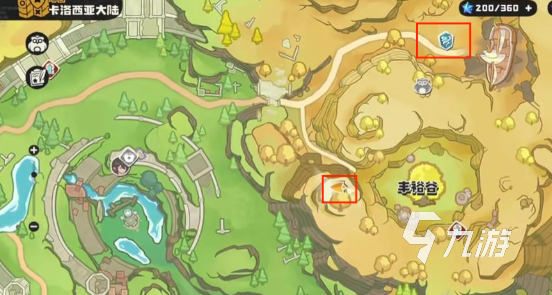 洛克王国世界丰裕谷位置及可遇精灵大全