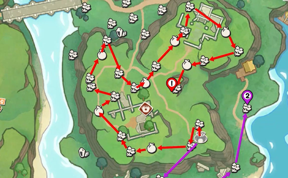 洛克王国世界圣所前哨区域全攻略：地图布局、怪物分布与通关技巧