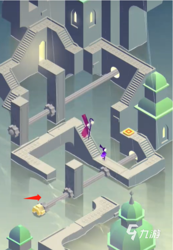 纪念碑谷3第五关通关攻略与详细解谜步骤