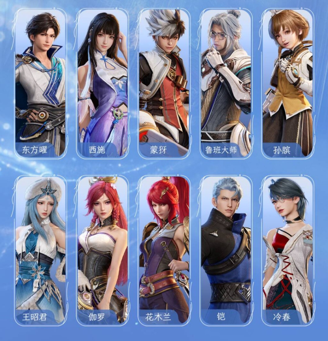 王者荣耀女英雄全图鉴与实战攻略