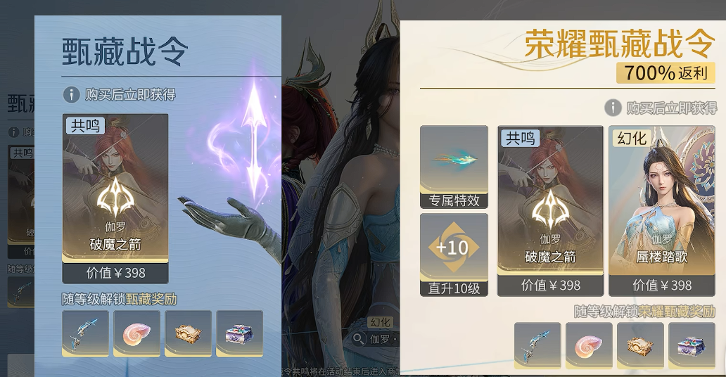 王者荣耀世界伽罗战令奖励内容详解：皮肤、头像框、动作等全攻略