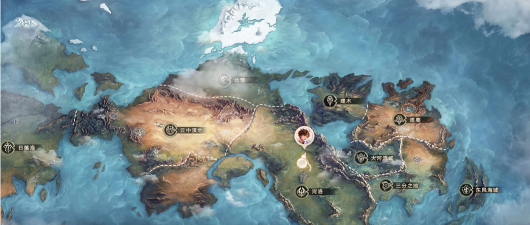 王者荣耀长安地图位置及区域详细介绍