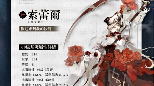 忘却前夜索蕾尔角色介绍与技能详解