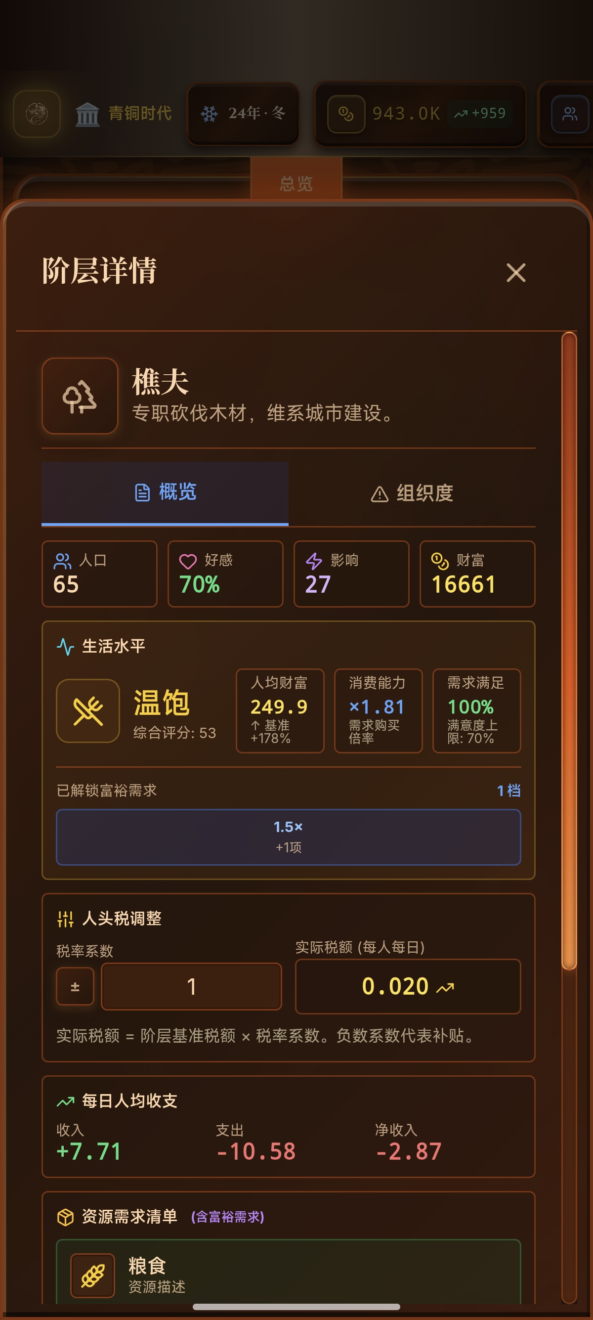 游戏内资源交易与税收界面截图