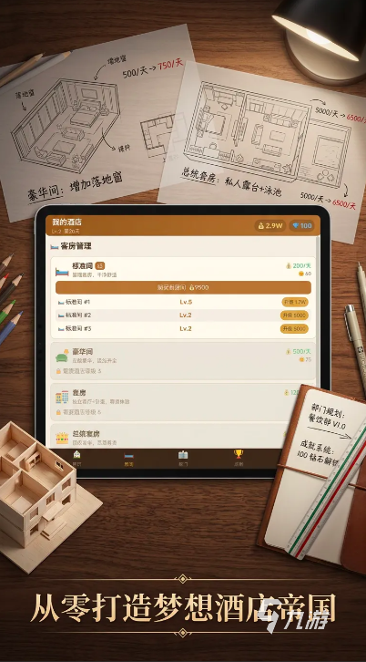 文字经营酒店手游上线时间一览