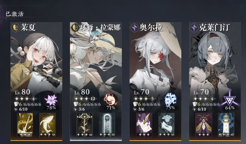 忘却前夜茉夏角色介绍与强度分析