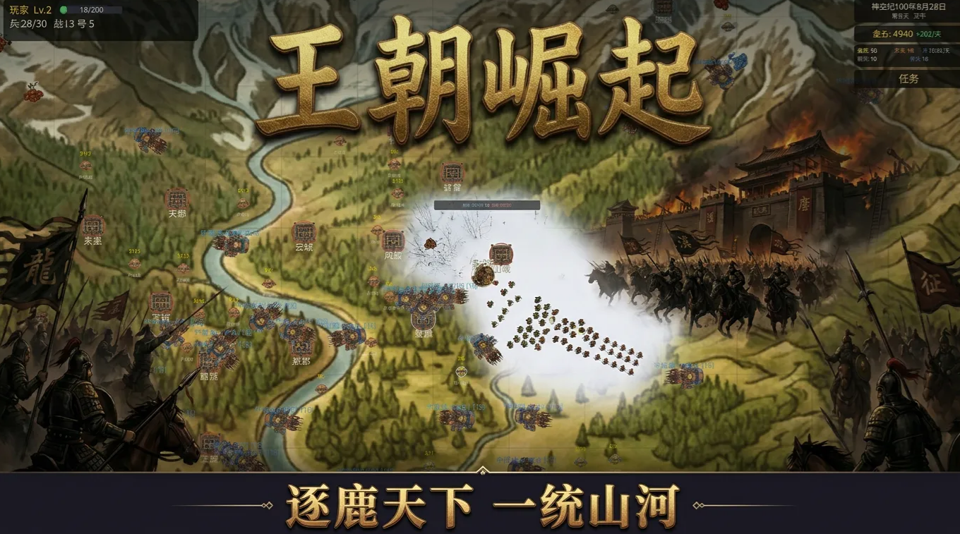 王朝崛起手游上线时间及全平台开服日期汇总