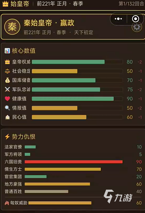 嬴政模拟器手游玩法详解:角色养成、朝堂经营与统一六国策略指南